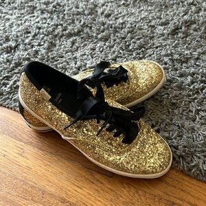 KEDS x Kate SpadeNew York Glitter Sneakers Size 5